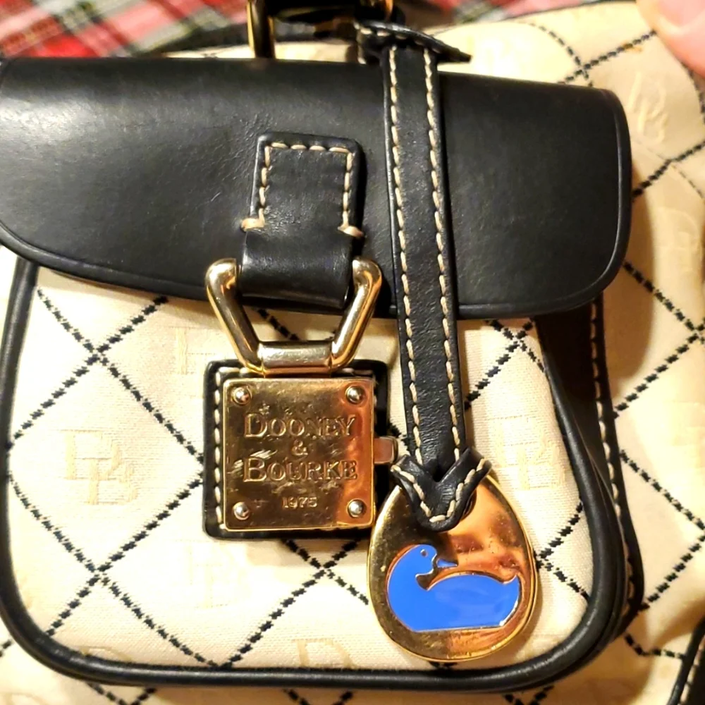 Dooney‎ and Bourke vintage satchel bag - Picture 5 of 16